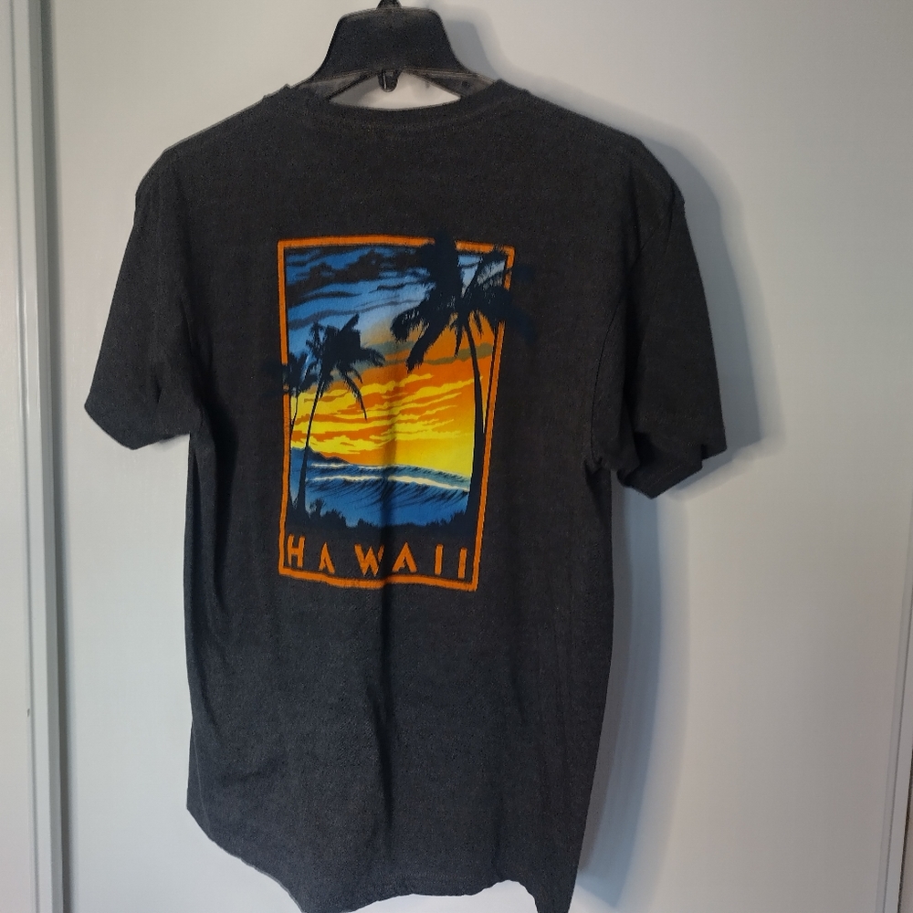 ZUNI Sportswear Graphic Hawaii Tee in Grey size XL